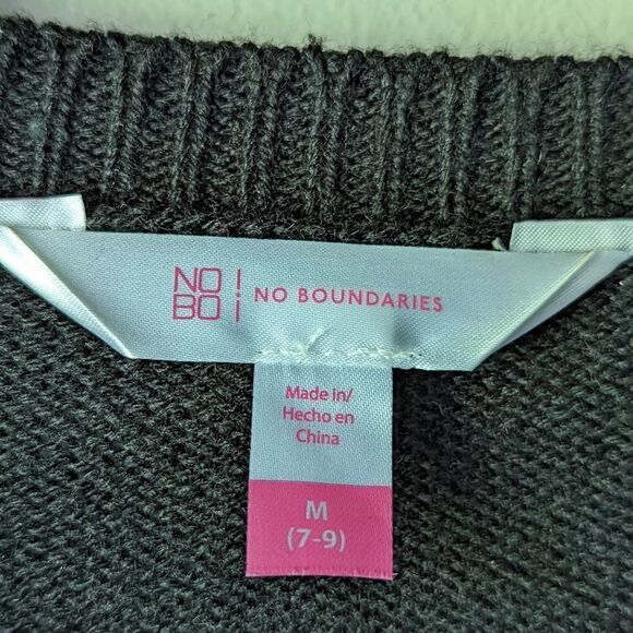 UGLY CHRISTMAS SWEATER | UGLY Grumpy Cat Junior sz M crewneck - Picture 7 of 8